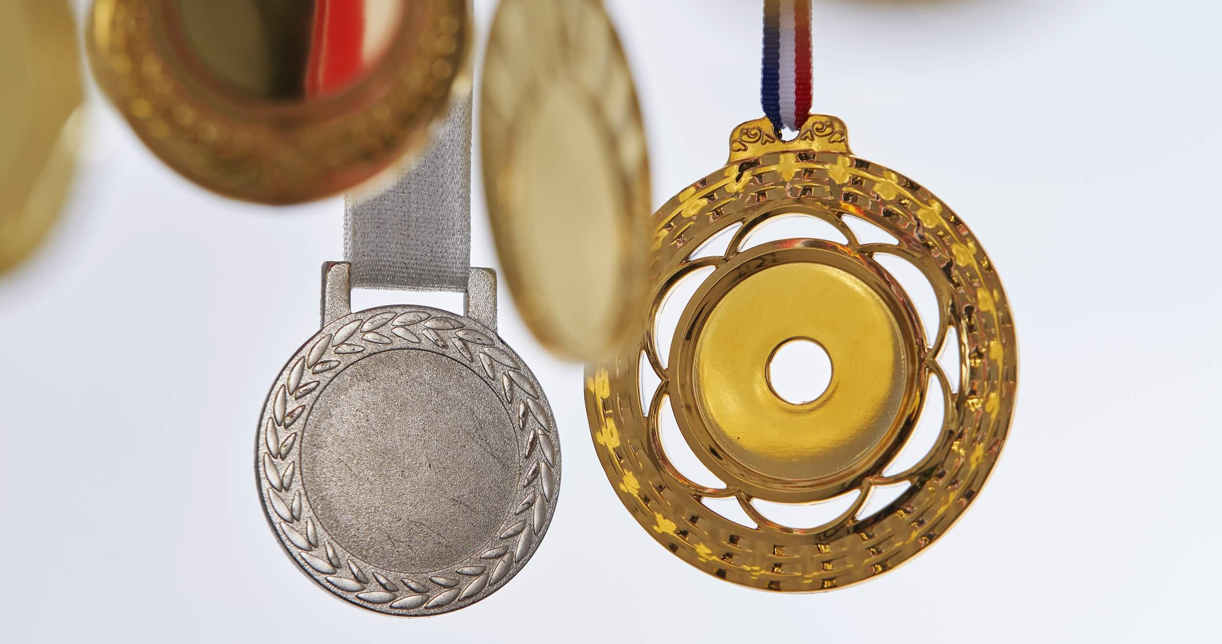 medals and awards may contain gold